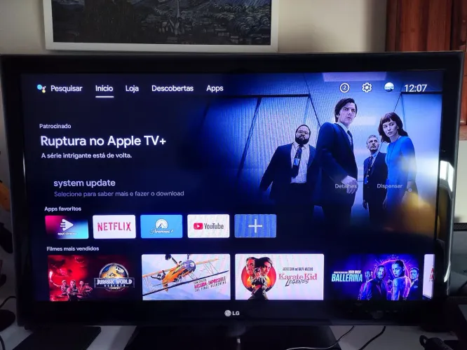 TV LG 42 polegadas + Xioami Mi Tv Stick