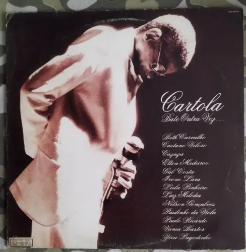 LP Vinil Cartola Bate Outra Vez com Encarte VG+