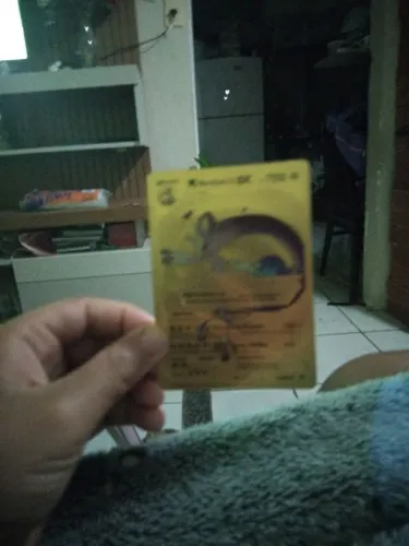 Carta de ouro de pokemon