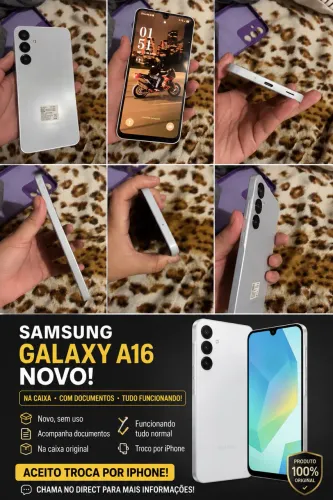 Vendi A16 Novo na caixa!