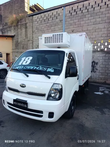 KIA BONGO FRIGORÍFICO REFRIGERADO 17/18 MUITO CONSERVADO!!!