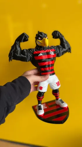 Boneco 3D Flamengo