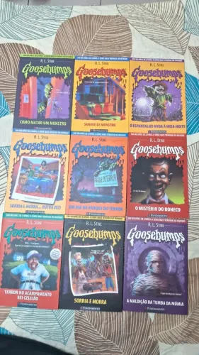 Lote Livros Goosebumps
