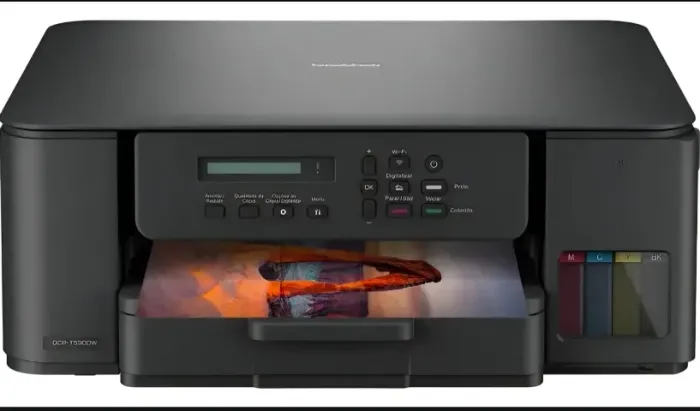 Impressora Multifuncional Brother Dcpt530dw Tank Wifi Color Cor Preto
