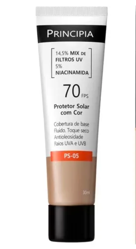 Protetor solar Principia cor 3