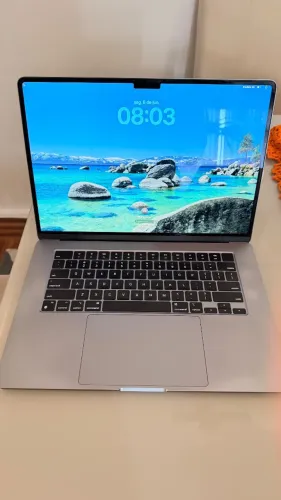 MacBook Air m2 256 tela de 15 polegadas