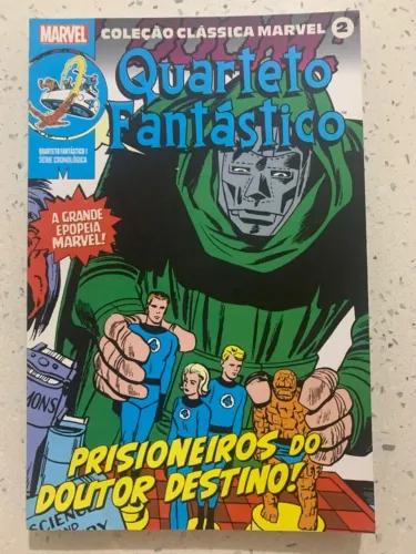 Quarteto Fantástico Vol 2 - Coleção Clássica Marvel