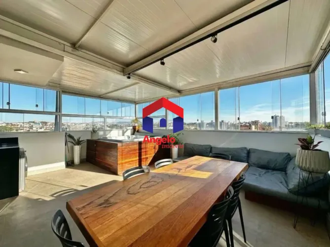 Cobertura com 3 dormitórios à venda, 97 m² por R$ 547.000,00 - São João Batista - Belo Hor