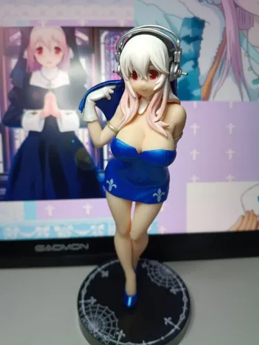 (Super Sonico) - Sonico - Concept Figure - Holy Girl, Metallic Blue (FuRyu)