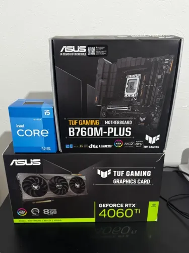 KIT UPGRADE B760M-PLUS DDR5 + i5 12400 + 4060ti 8gb