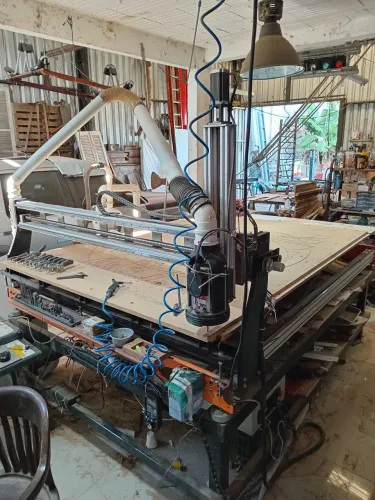 CNC router - 4 eixos