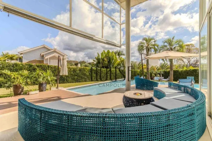 Casa com 5 quartos à venda, 508 m² por - Condomínio Residencial Lago Azul Golf Club - Araç