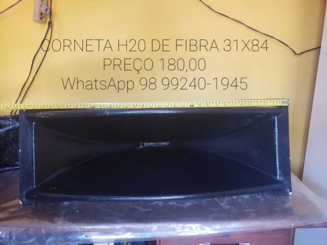 Vendo uma corneta H20 de fibra de vidro com adaptador para driver 250