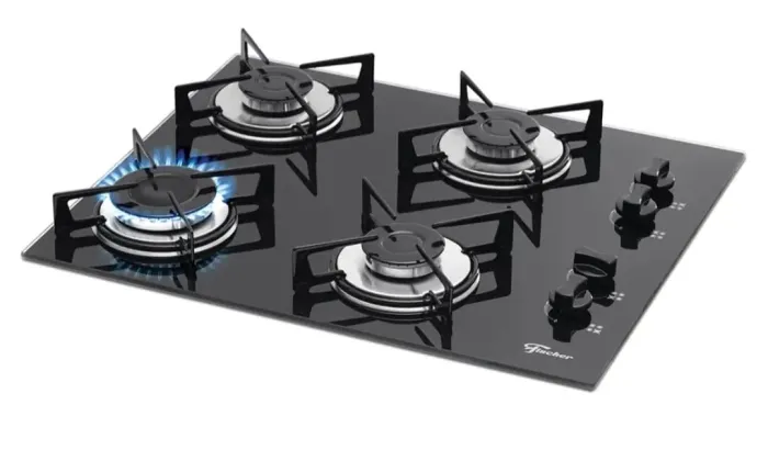 Cooktop a Gás Fischer 4 Bocas ( Novo )
