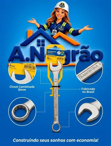 Chave combinada 15mm