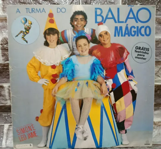 Lote com 4 Discos de Vinil Infantis anos 80