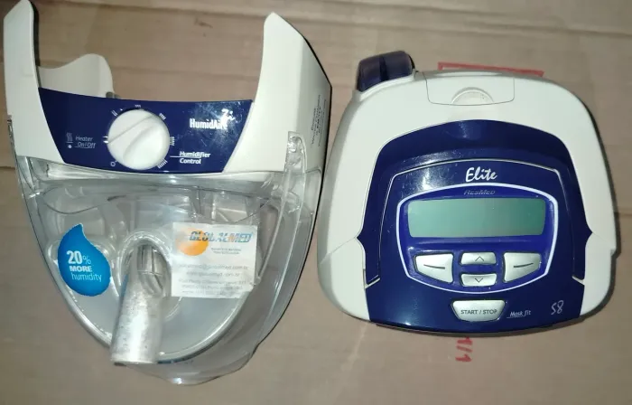 CPAP Resmed S8 elite+ umidificador 