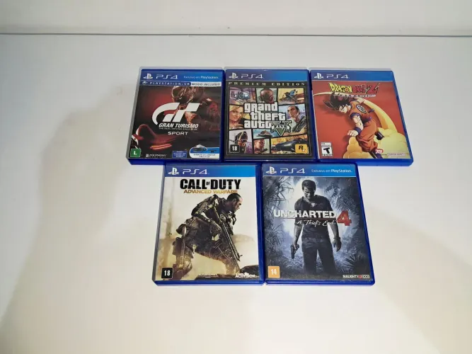 LOTE DE JOGOS PS4