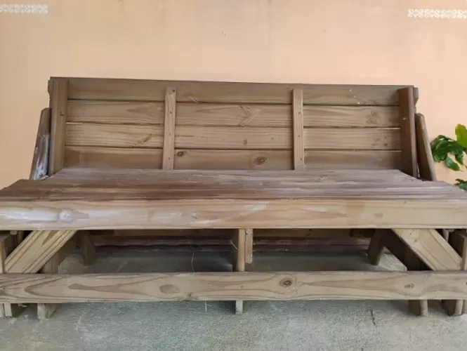 MESA/BANCO - CASA & JARDIM