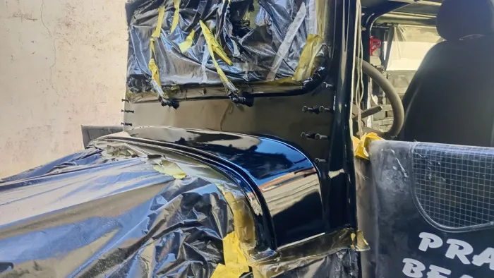 Repintura Automotiva e aplicação de fibra 