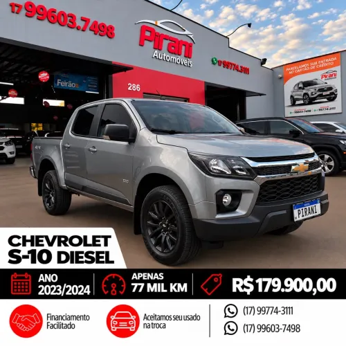 Chevrolet S10 Pick-up LT 2.8 TDI 4X4 CD Diesel AUT 2024