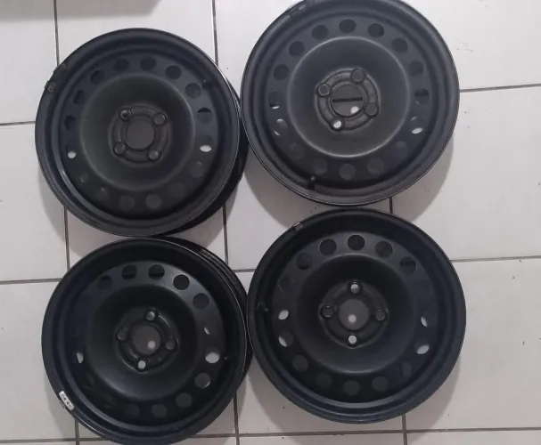 Oportunidade!vendo jogo de rodas de ferro AR 15polo track