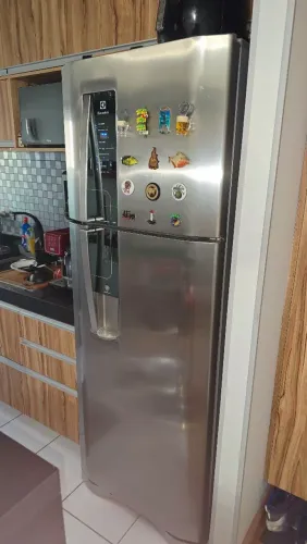 Geladeira Electrolux Inox Frost Free 456L Duas Portas DW52X