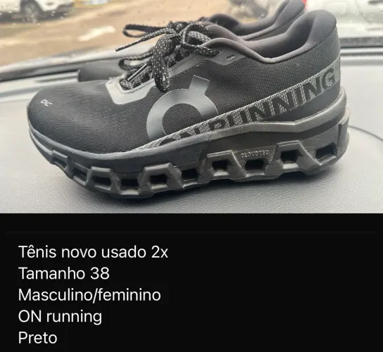 Tênis On running preto