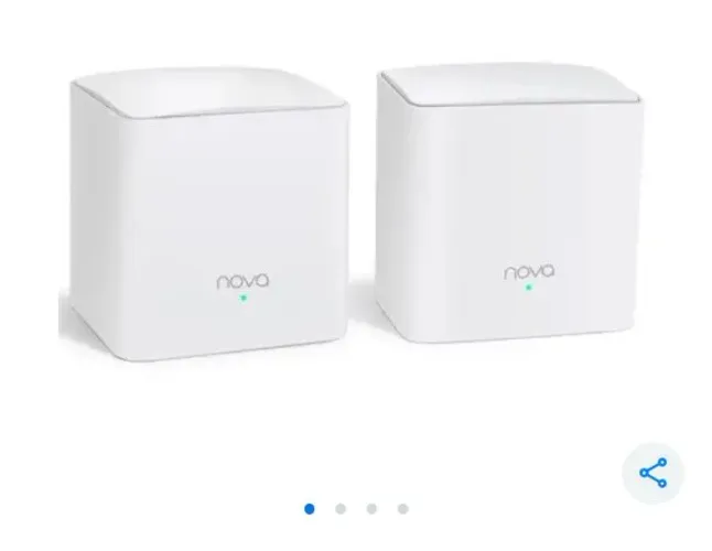 Kit roteador wi-fi 5 mesh tenda nova ac1200