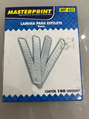 Lâmina para Estilete 9mm