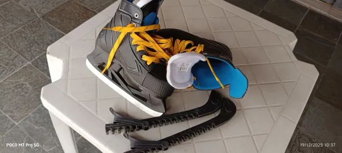 Patins gelo hockey