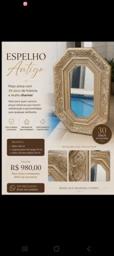 Espelho antigo