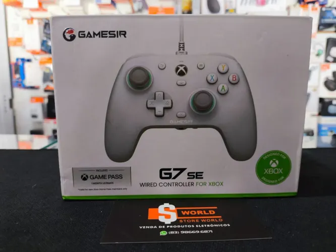 Controle com Fio Gamesir G7 se para Xbox séries S - Loja Store World