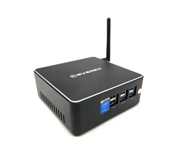 Mini pc core i3, 4gb memória, 240gb ssd e windows 10 - everex