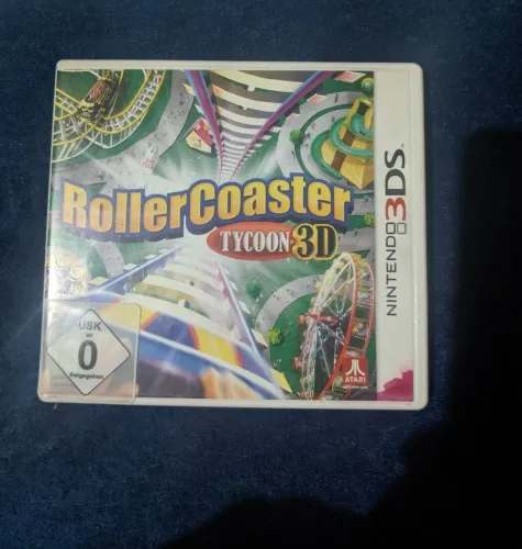 RollerCoaster Tycoon 3D 3DS Original (Europa) Midia Fisica Nintendo