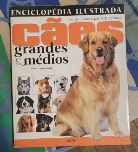 Enciclopédia raças de cachorro cães médio e grande porte colecionador
