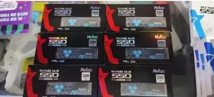 SSD NVMe M.2 Netac 500GB PCIe Gen3x4 Alta Velocidade - Novo!