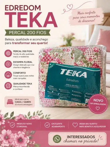 EDREDOM TEKA CASAL/QUEEN