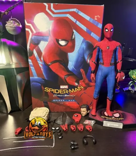 SpiderMan Hot Toys MMS 426 Homecoming (Deluxe Version) - homem aranha marvel