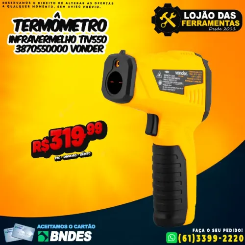 Termômetro Infravermelho TIV550 * Vonder
