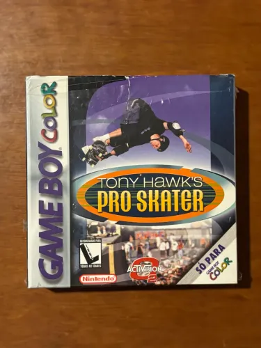 Jogo Tony Hawks PRO SKATER Para Nintendo Gameboy Color LACRADO