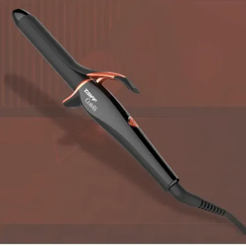 Modelador de Cachos Taiff Curves 1" 2,5 cm com Cabo Giratório Preto 210°C - 