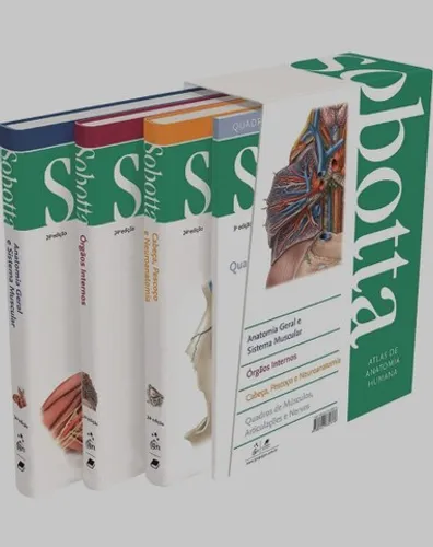 Sobotta atlas de anatomia humana - 03 volumes