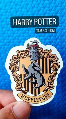 IMÃS DE GELADEIRA - HARRY POTTER/CASAS HOGWARTS