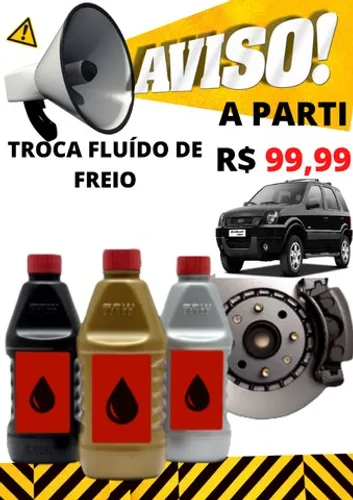 Troca de Fluído de Freio