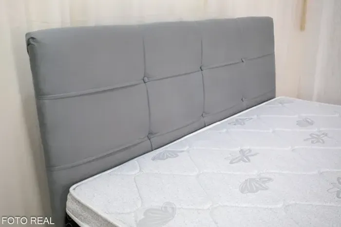 Cabeceira Queen Eslovênia Veludo Até 12x - Frete Grátis