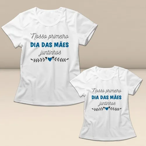 Camisetas mãe e filho(a) 