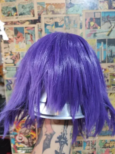 Peruca Roxa cosplay 