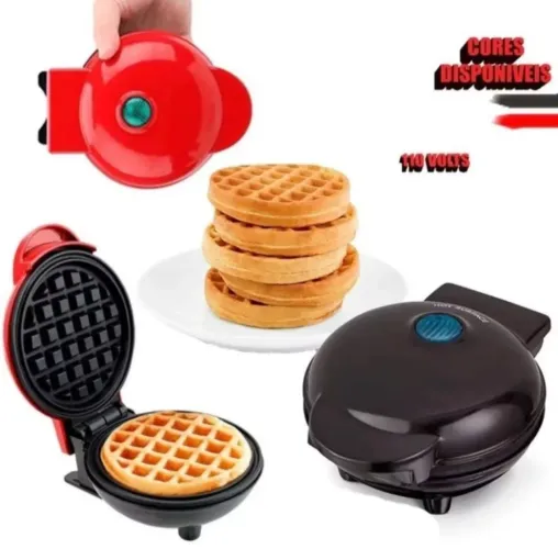 Máquina Para Fazer Waffle 