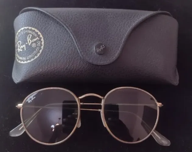 Óculos de sol Ray-Ban round. (Baixou!!!)